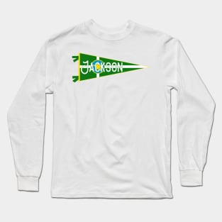 Jackson Flag Pennant Long Sleeve T-Shirt